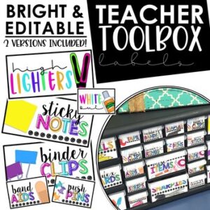 Teacher Toolbox DIY Tutorial - Teach Create Motivate