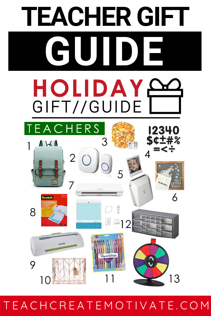 Holiday Gift Guides (Teachers, Him, Her, Kids) - Teach Create Motivate