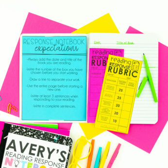 Foster Independence with Response Notebooks - Teach Create Motivate