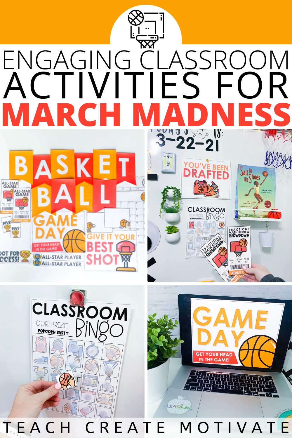Engaging Classroom Activities for March Madness Teach Create Motivate