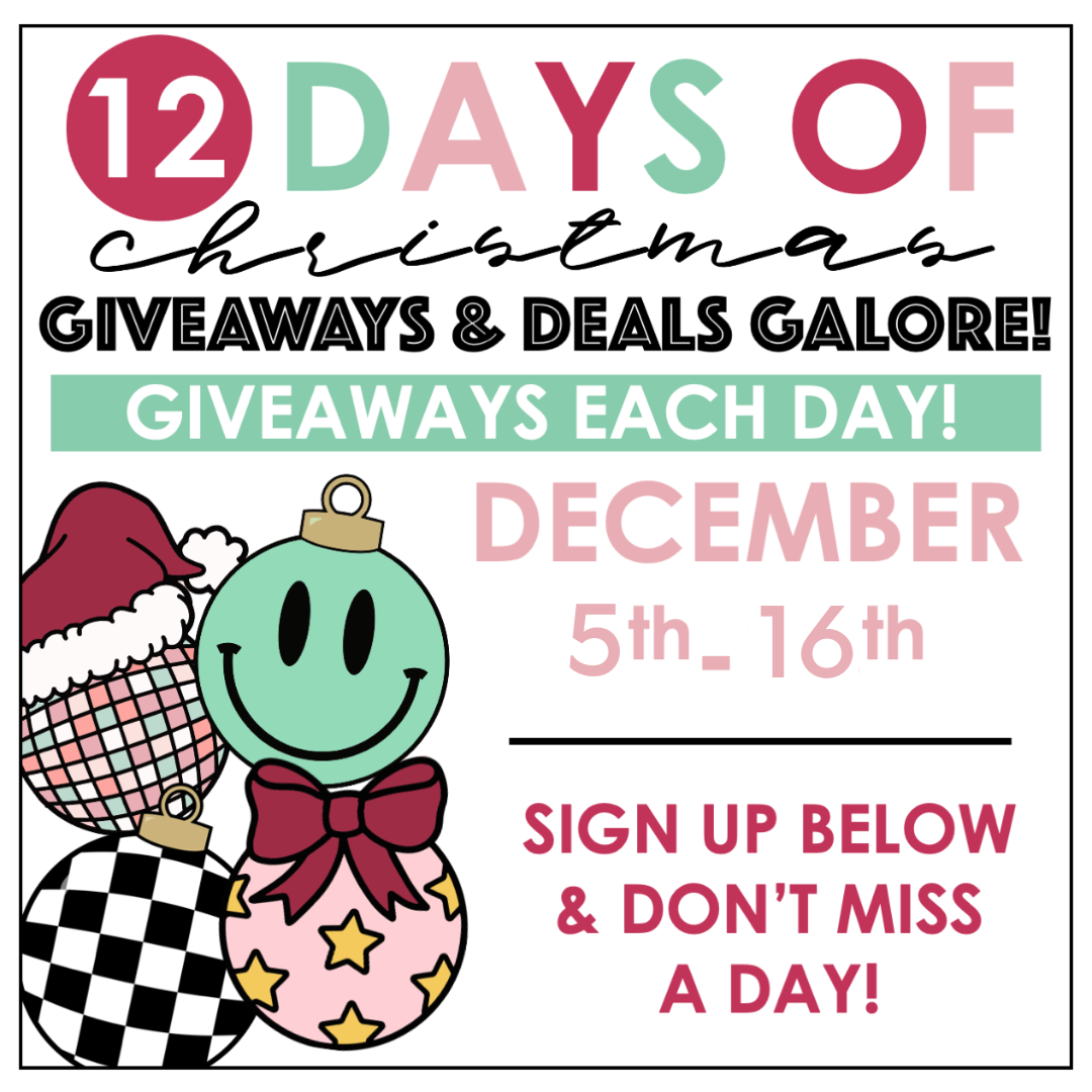 12-days-of-christmas-giveaways-deals-teach-create-motivate