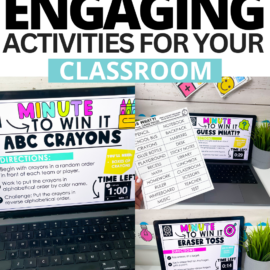 ENGAGING ACTIVITIES FOR YOUR CLASSROOM