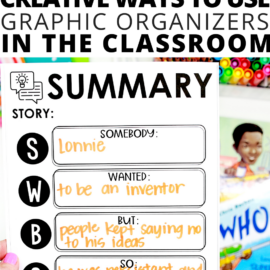 3 CREATIVE WAYS TO USE GRAPHIC ORGANIZERS