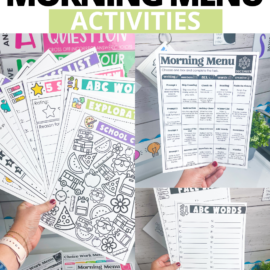 USING MORNING MENUS IN THE CLASSROOM