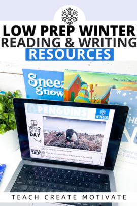 Easy, low prep and meaningful resources to use and enjoy during the winter.