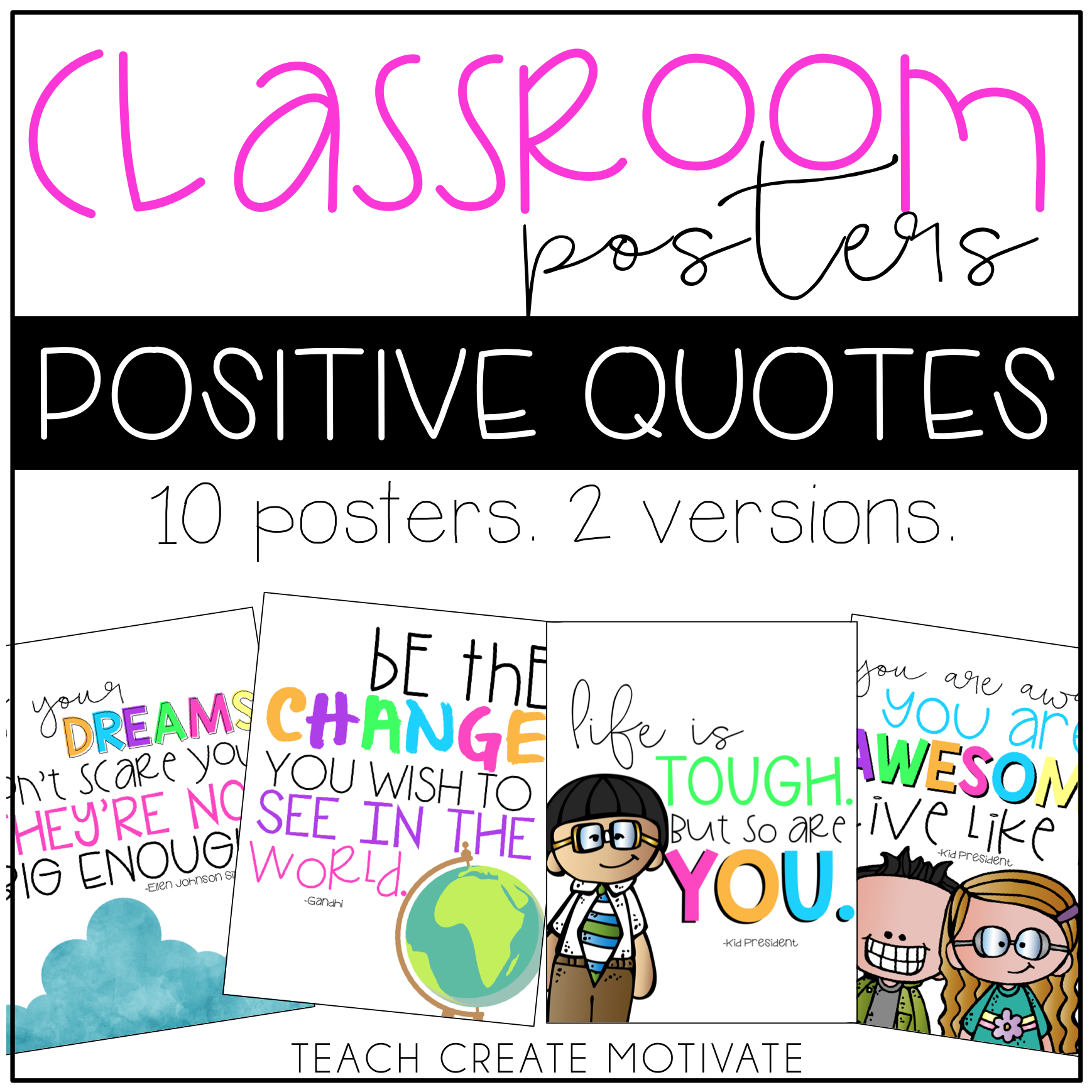 Set Up Your Classroom BUNDLE | Editable - Teach Create Motivate