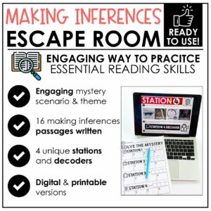 Solve the Mystery Escape Room Preview (1) - Teach Create Motivate